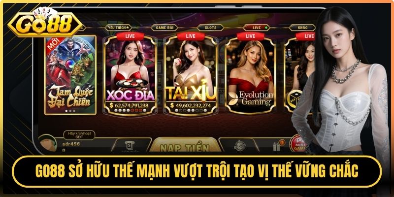 Go88 oecac.at 🎖️ Truy Cập Trang Chủ Go88 | Tài Xỉu Go 88 8 Go88 sở hữu loạt thế mạnh vượt trội tạo vị thế vững chắc trên thị trường