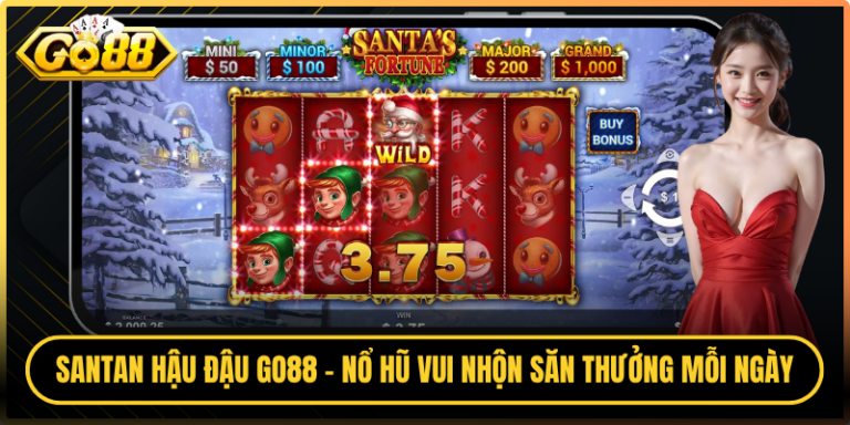 Santan Hậu Đậu Go88 - Nổ Hũ Vui Nhộn Săn Thưởng Mỗi Ngày 1 Santan Hậu Đậu Go88 - Nổ Hũ Vui Nhộn Săn Thưởng Mỗi Ngày