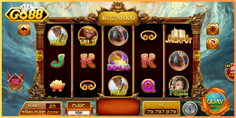 Tây Du Thần Khí Go88 - Slot Game Thần Thoại Cực Cuốn 3 Tận dụng các vòng thưởng đặc biệt để tối ưu hiệu quả
